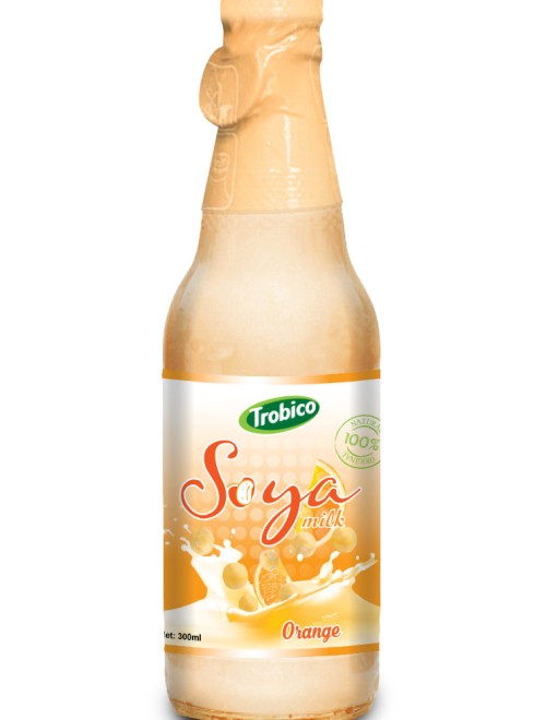 300ml Soya milk with Orange